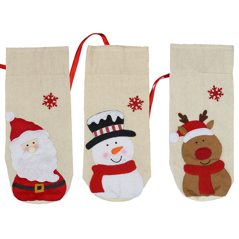 Christmas Wine Bottle Set Christmas Decorations Wine Bag