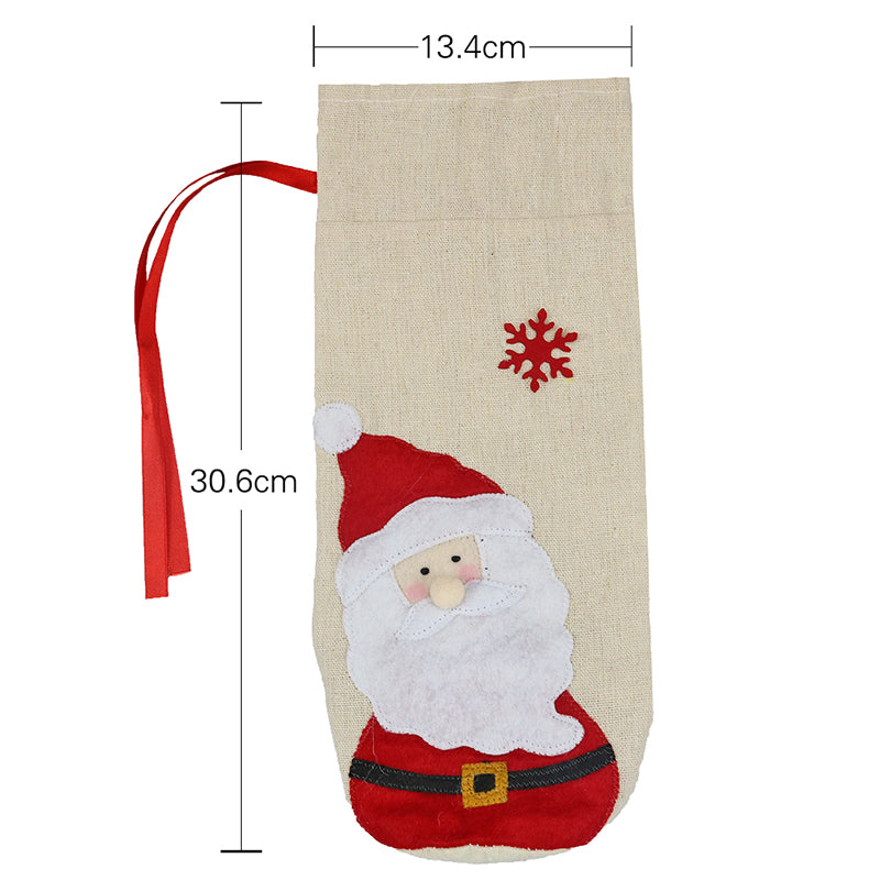 Christmas Wine Bottle Set Christmas Decorations Wine Bag