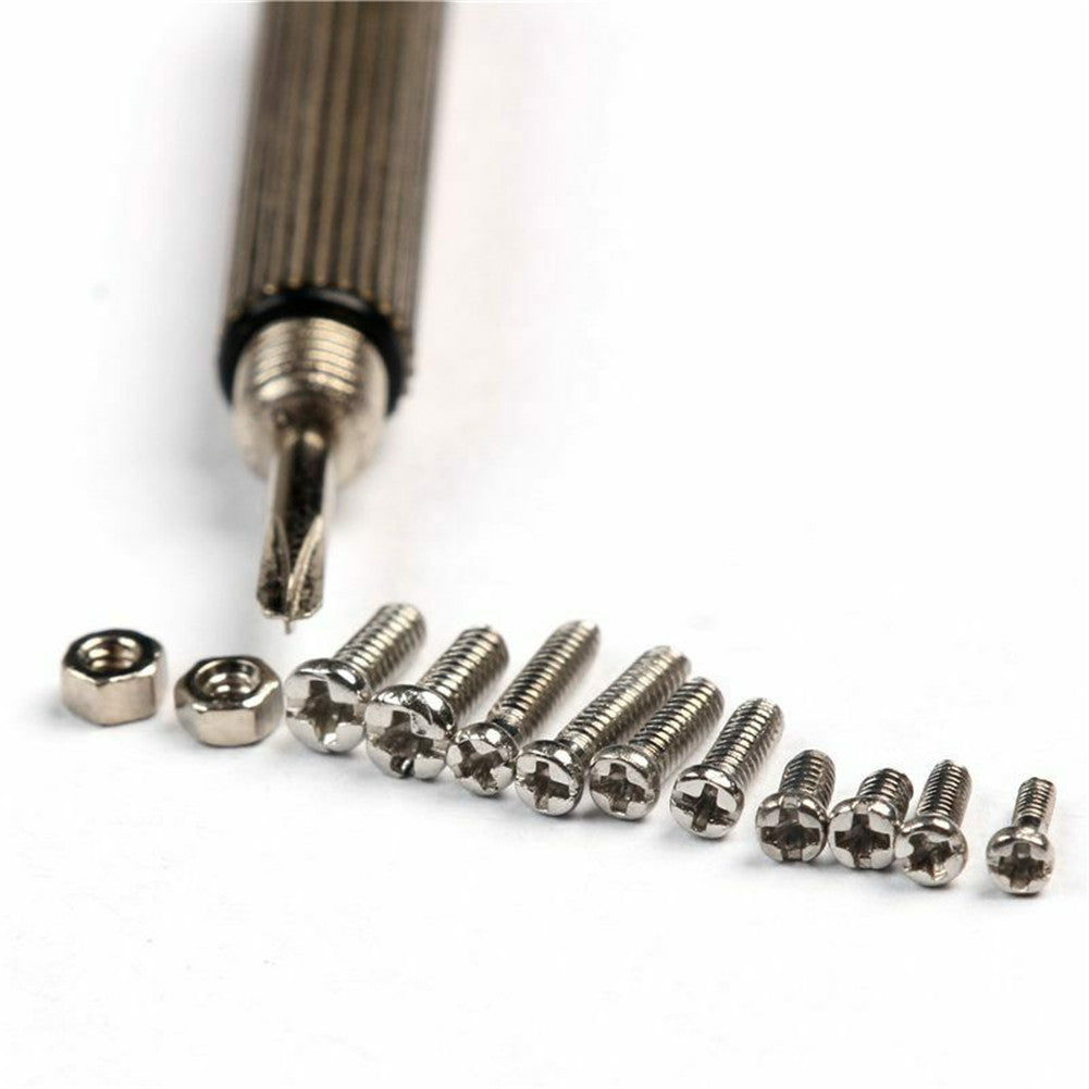 600Pcs Stainless Steel Bolts with Electronic Hexagonal Nut Classification Kit