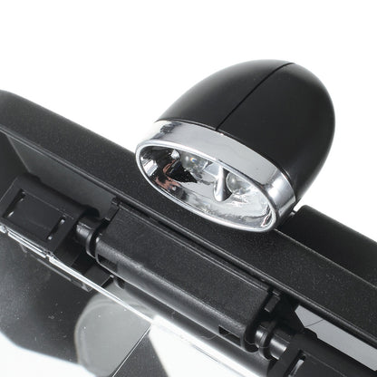 2-LED Headband Magnifier Magnifying Glass Loupe for Reading Jewelry Appraisal Etc (MG81001-A)