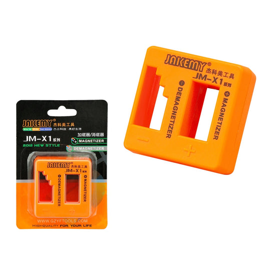 JAKEMY JM-X1 Magnetizer Demagnetizer for Steel Screwdriver Blades Tweezers