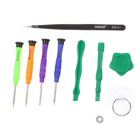 10Pcs/Set Repair Tool Kit for iPhone 7 Magnetic Screwdriver Opening Pry Tools