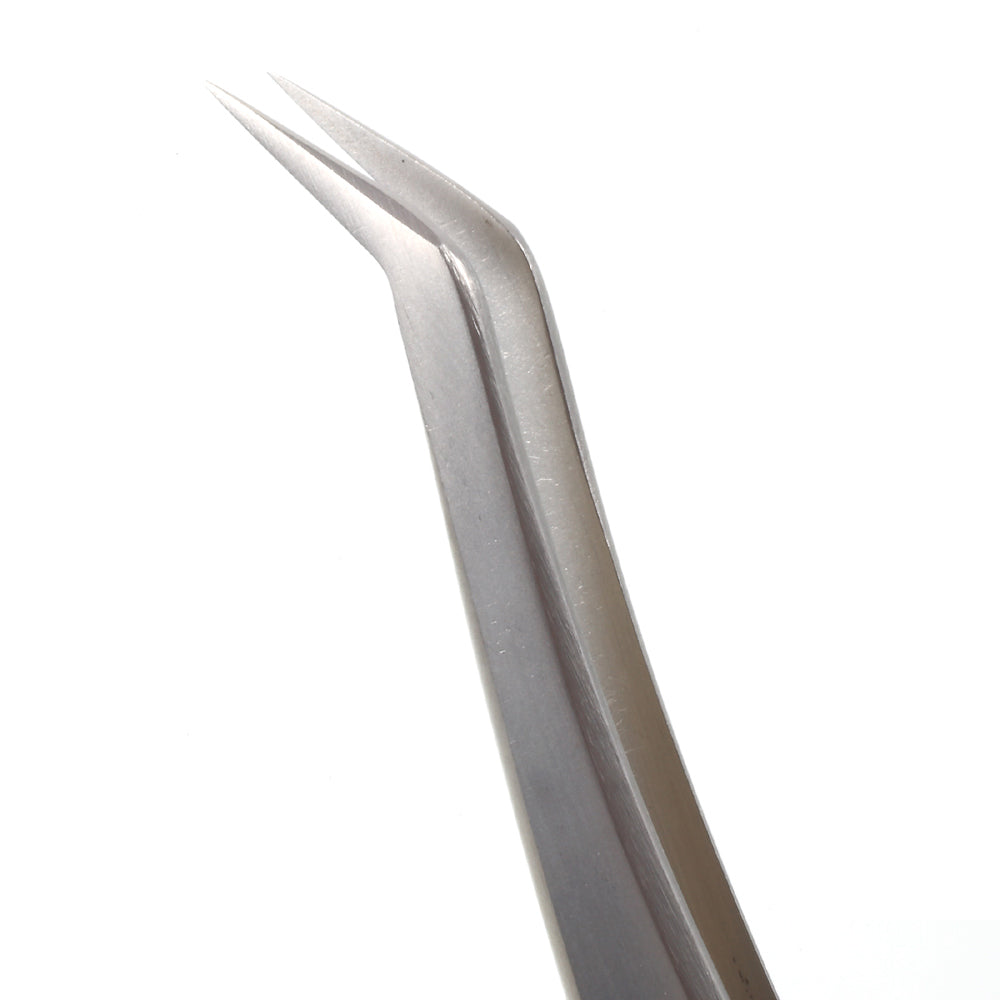 VETUS MJP-16-12 VETUS High Strength Stainless Steel Professional Curved Tip Tweezers Repair Tool
