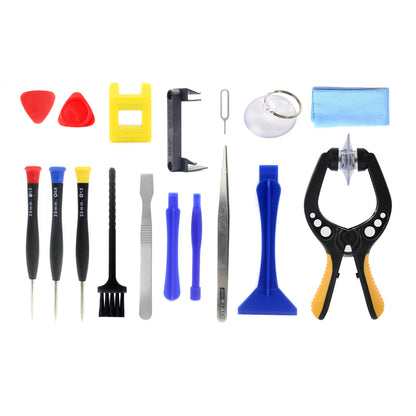 JF-8137 17-in-1 Opening Pry Screwdriver Repair Tool Set for iPhone Samsung Huawei