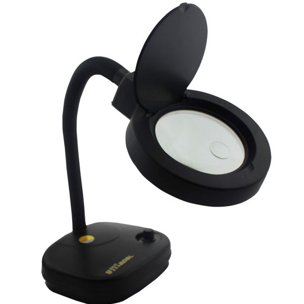 BEST BST-208L Adjustable Brightness 2.7W LED Lamp 2X/10X Magnifying Glass