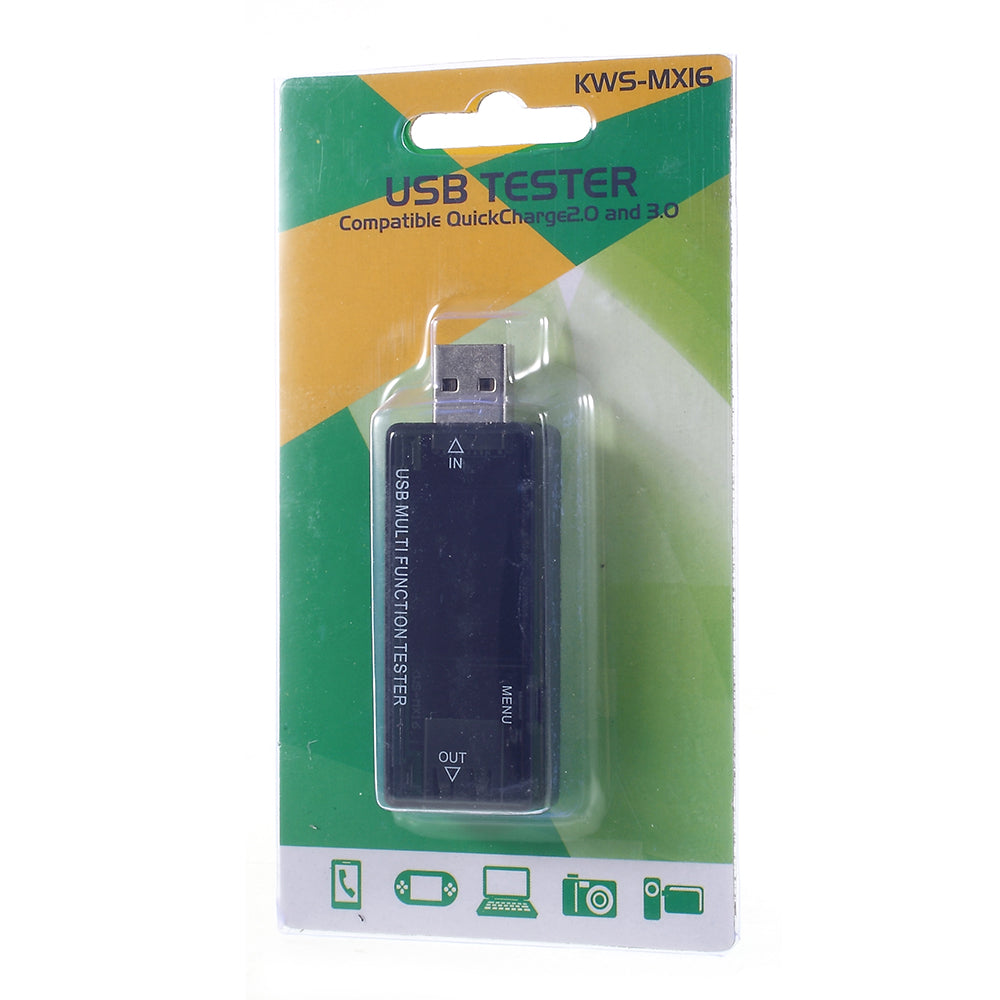 KWS MX16 USB Tester for Voltage Current Battery Capacity