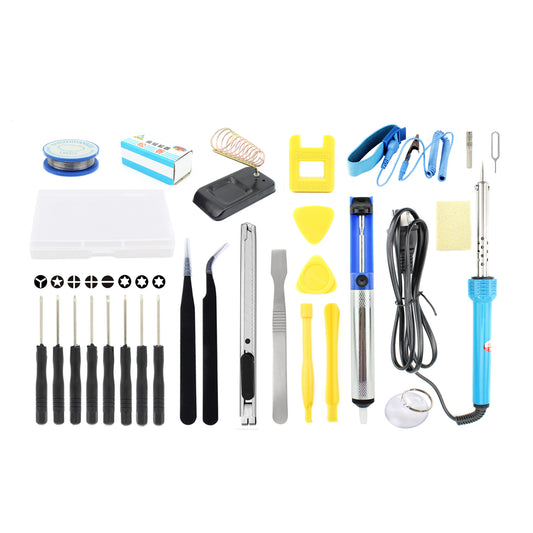 JF-8167 27-in-1 Professional Soldering Screwdrivers Tweezers Repair Tool Kit