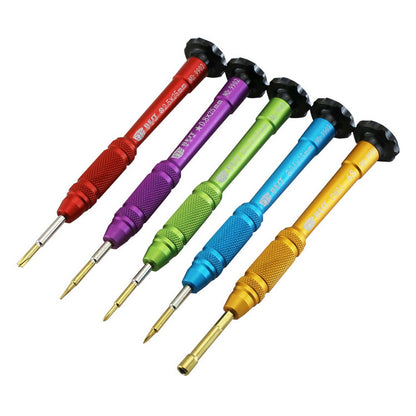 BEST BST-9902S 5 in 1 Precision Metal Screwdriver Set for iPhone 7/7 Plus/8/8 Plus/X/XS/XR/XS Max