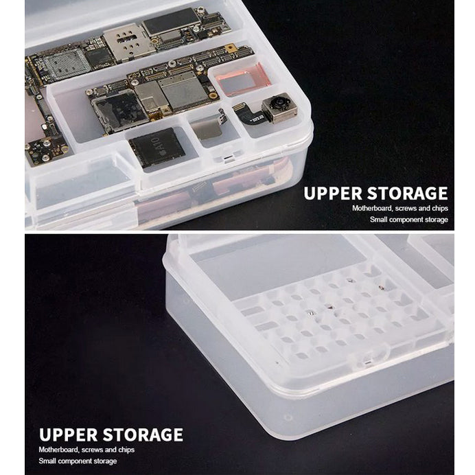 SUNSHINE SS-001A Multi-function Mobile Phone LCD Screen Mainboard IC Parts Repair Storage Box