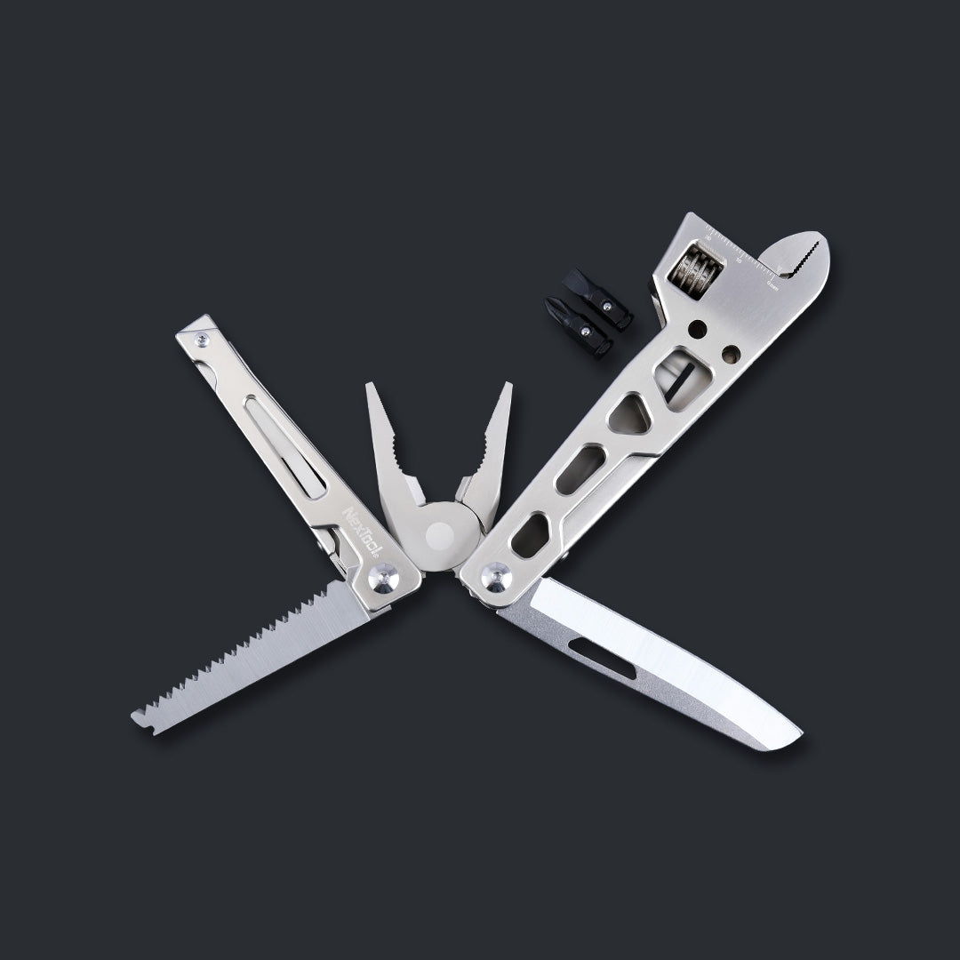 XIAOMI YOUPIN NEXTOOL Multi-function Folding Knife Clamp Screwdrive Wrench Wood Saw for Home Repair Tool