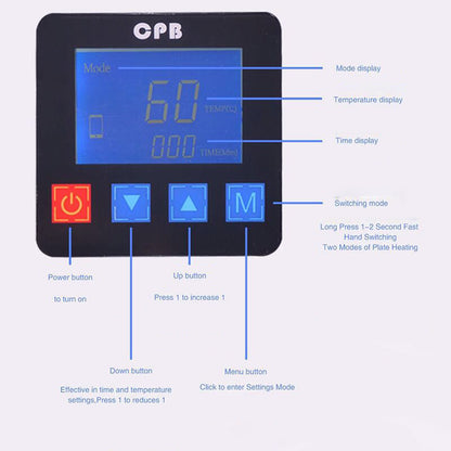 110V/220V CPB LCD Screen Separate Heating Separator Repair Tool