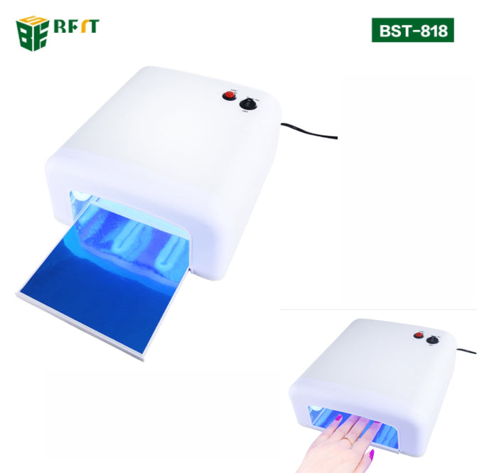 BST-818 Finger UV LED Gel Lamp Nail Dryer Electric Led Nail UV Lamp 220V - EU Plug