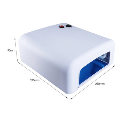 BST-818 Finger UV LED Gel Lamp Nail Dryer Electric Led Nail UV Lamp 220V - EU Plug