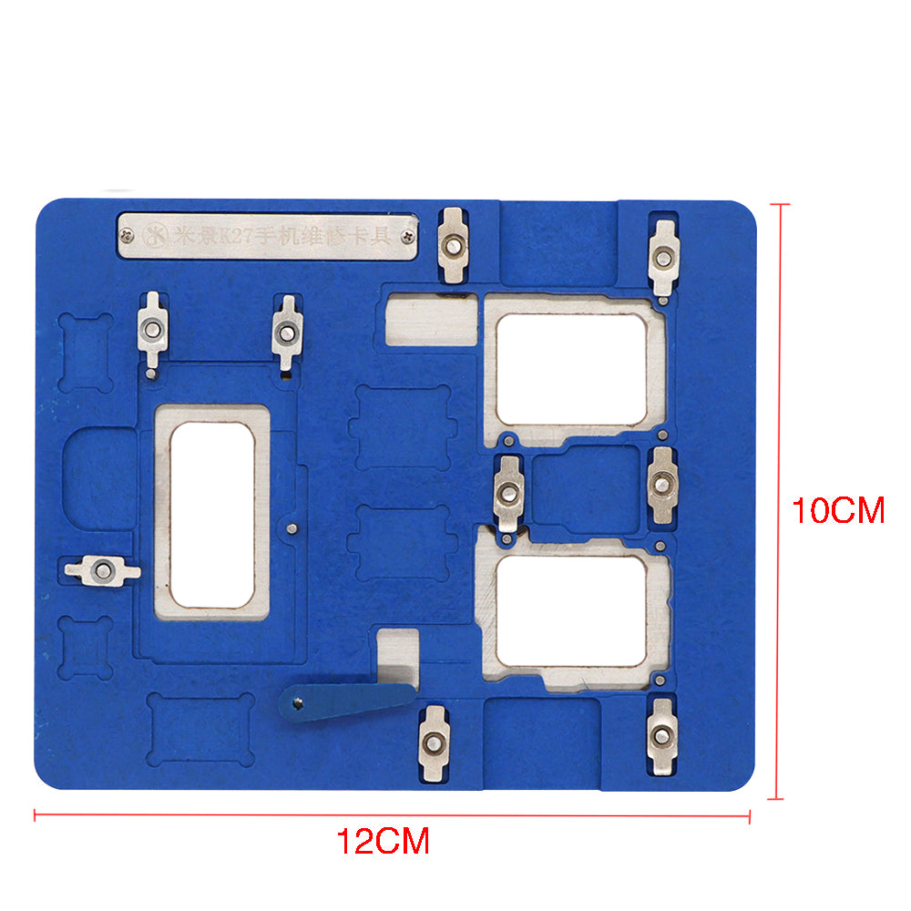 MIJING K27 Mobile Phone Mainboard Maintenance Fixture for iPhone 11 Pro 5.8 inch/11 Pro Max 6.5 inch