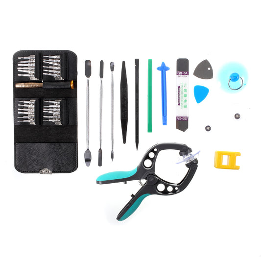 38-In-1 Mobile Phone Screen Opening Tool Kit with Screwdriver Pliers Pry Tools