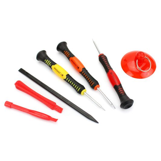 JF-876 7-in-1 Screwdriver Pry Tool Disassemble Opening Repair Kit for iPhone Samsung