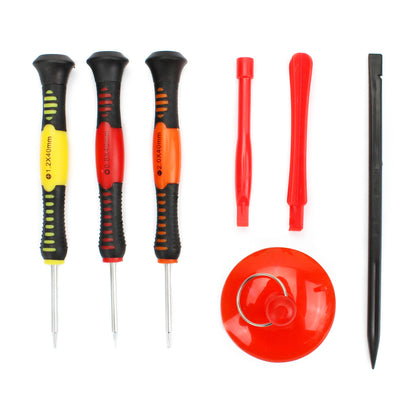 JF-876 7-in-1 Screwdriver Pry Tool Disassemble Opening Repair Kit for iPhone Samsung