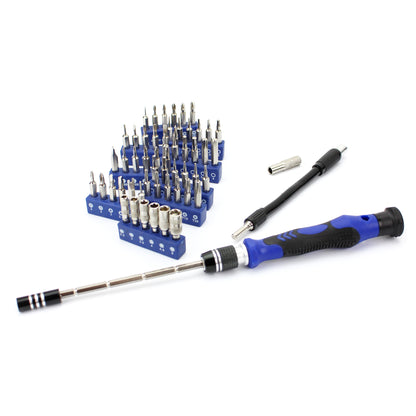 58-in-1 54 Bits Precision Screwdriver Disassembly Repairing Tool Set for iPhone Samsung Etc.