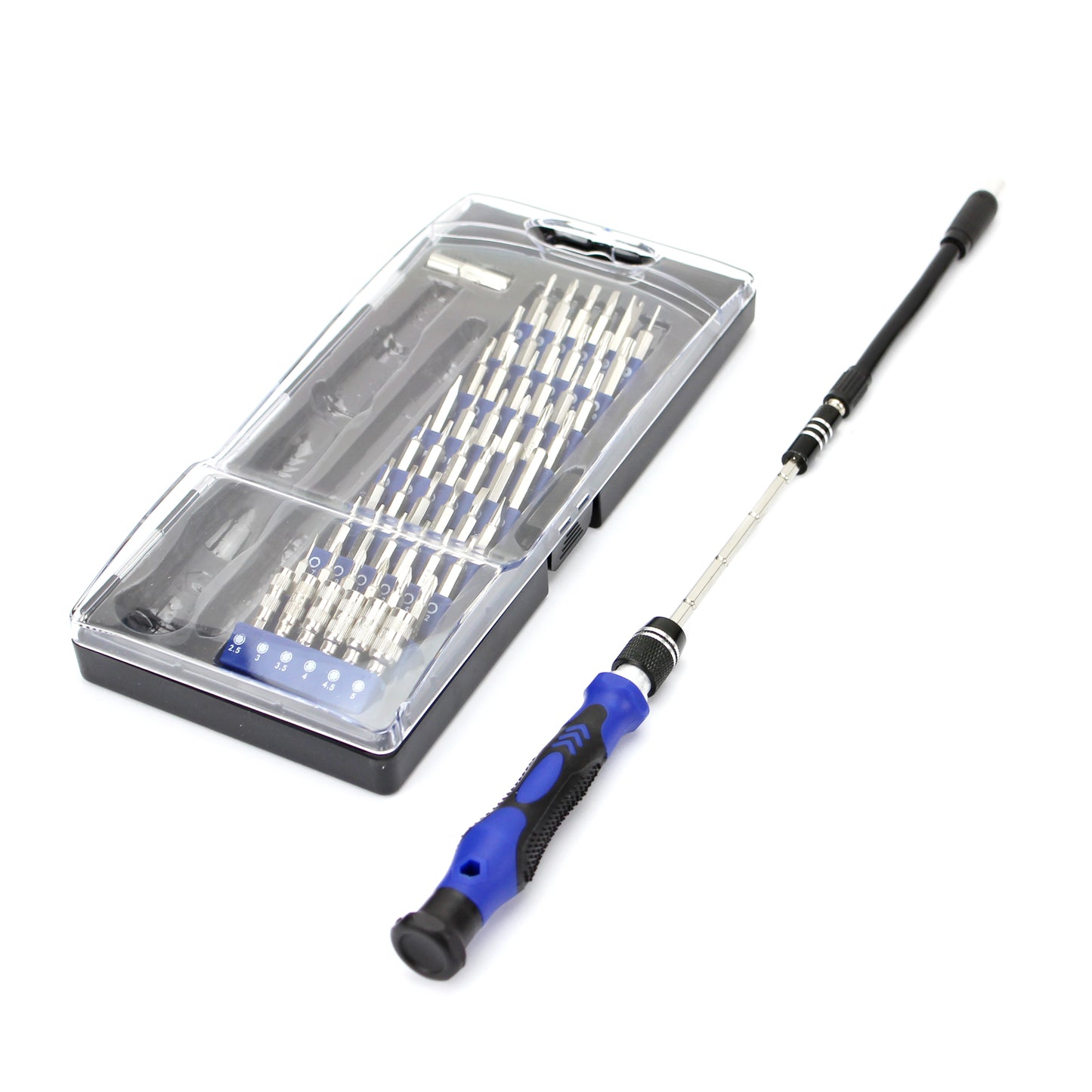 58-in-1 54 Bits Precision Screwdriver Disassembly Repairing Tool Set for iPhone Samsung Etc.