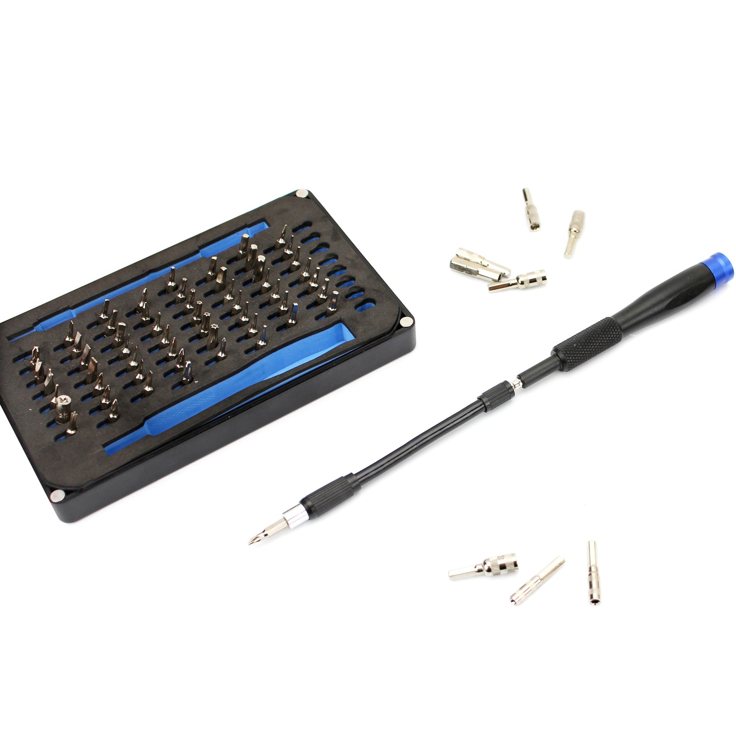 66-in-1 64 Bits Precision Screwdriver Repairing Disassembly Tool Set for iPhone Samsung Etc.