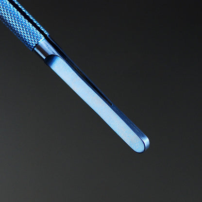 0.15mm Titanium Alloy Fingerprint Jump Wire Tweezer for Mobile Phone Mainboard Maintenance