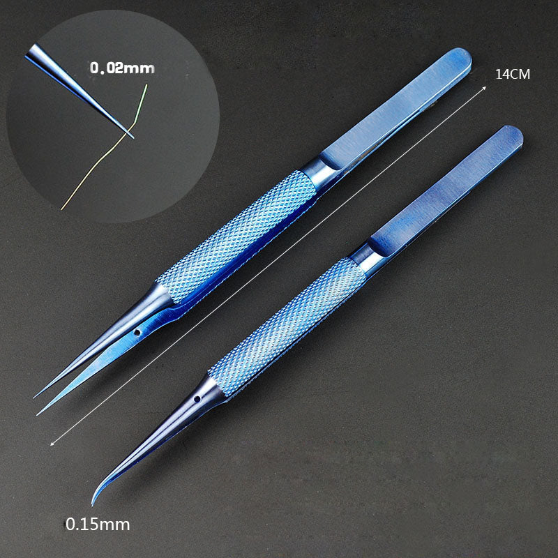 0.15mm Titanium Alloy Fingerprint Jump Wire Tweezer for Mobile Phone Mainboard Maintenance