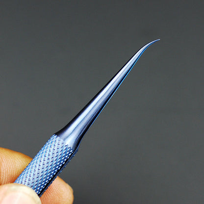 0.15mm Titanium Alloy Fingerprint Jump Wire Tweezer for Mobile Phone Mainboard Maintenance