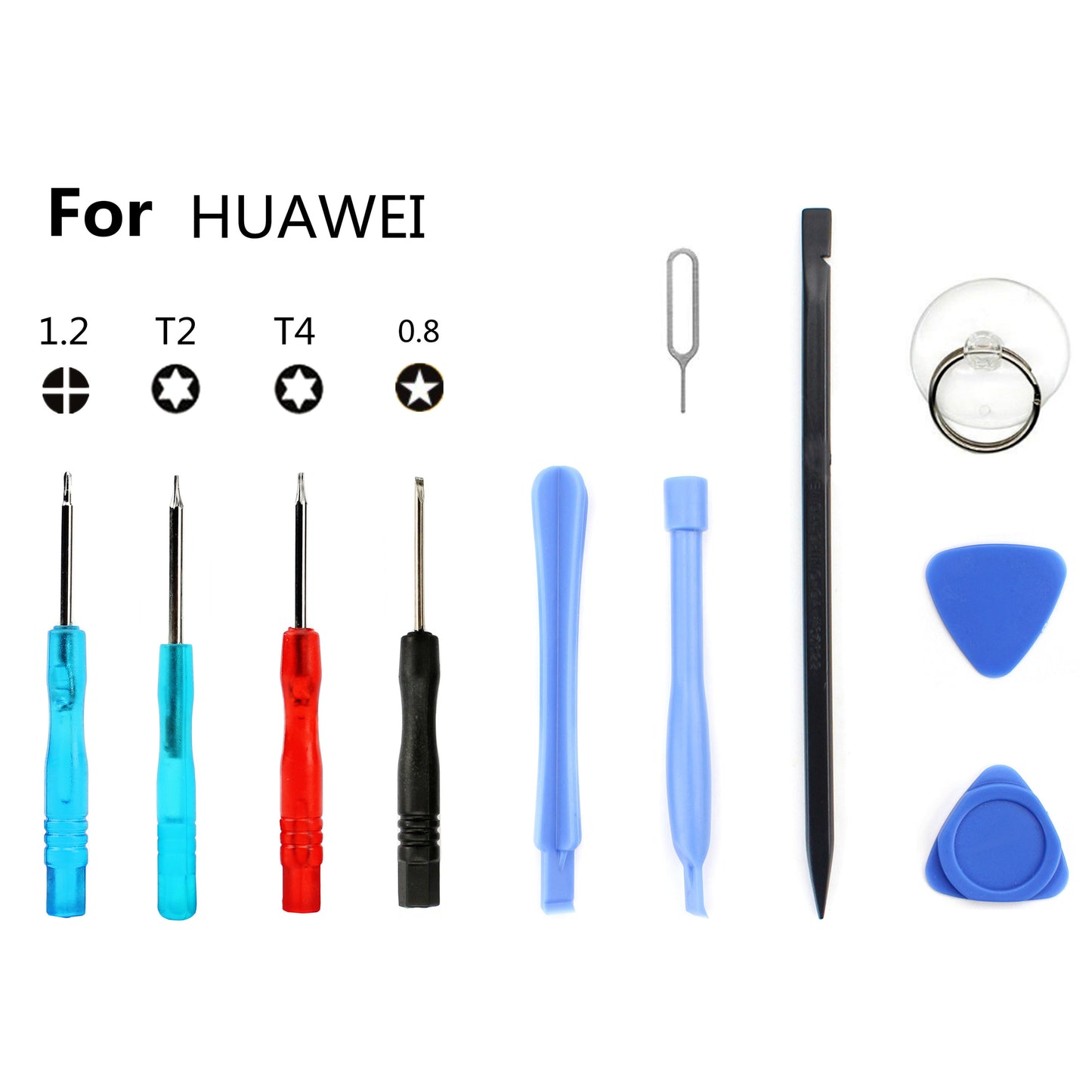 JF-8113 11-in-1 Phone Disassemble Pry Tools Repair Tool Kit for Huawei Devices