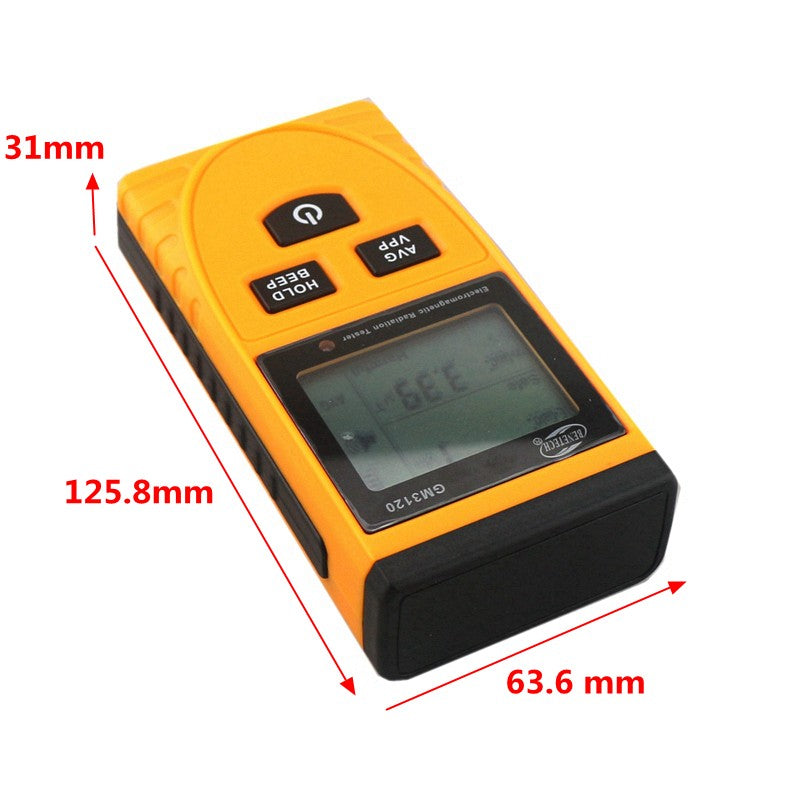 GM3120 LCD Electromagnetic Radiation Detector Tester Radiation Dosimeter Measurement