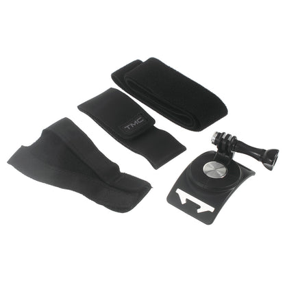 360-Degree Rotary Hand Wrist Arm Leg Strap Mount Set for GoPro 4/3+/3/2/1 Etc