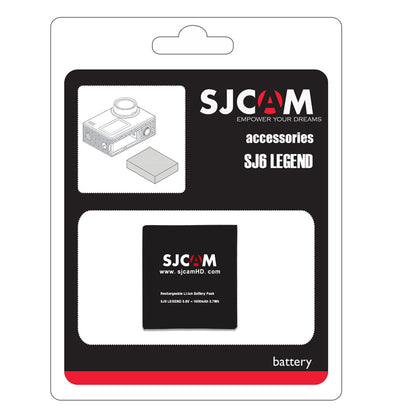 SJCAM 1000mAh Rechargeable Li-ion Battery Pack for SJCAM SJ6 Legend Action Camera