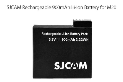 SJCAM Rechargeable Li-ion Battery Pack 900mAh for SJCAM M20 Action Camera