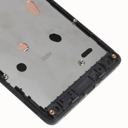 LCD Screen and Digitizer Assembly with Front Housing for Microsoft Lumia 535