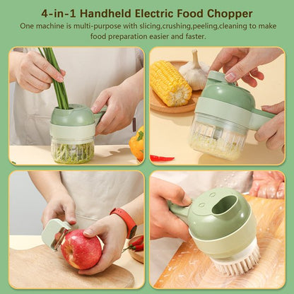 4 in 1 Portable Vegetable Chopper