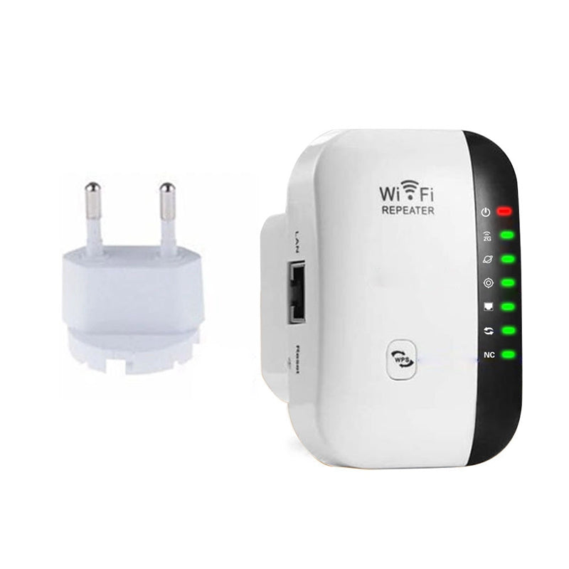 Wireless WiFi Repeater WiFi Range Extender Router Wi-Fi Signal Amplifier 2.4G 300Mbps WiFi Booster