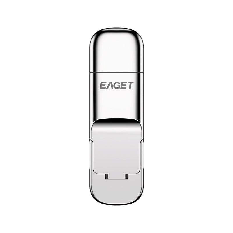 EAGET SU10 USB3.1 Type-C Dual Port U Disk 512GB Solid State Flash Drive Encryption USB Pen Drive Memory Stick