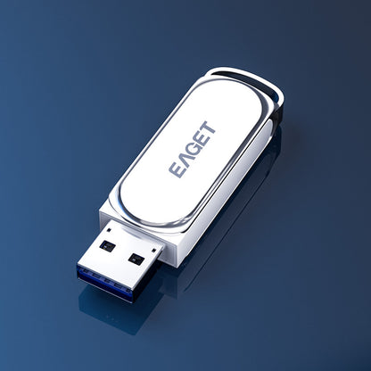 EAGET F80 USB3.0 Flash Drive 360 Degrees Rotatable High Speed Pen Drive Mini Memory Stick U Disk 64GB