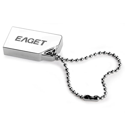 EAGET U8M 16G USB 2.0 Flash Drive Zinc Alloy Body Keychain Design USB Drive Memory Storage Stick