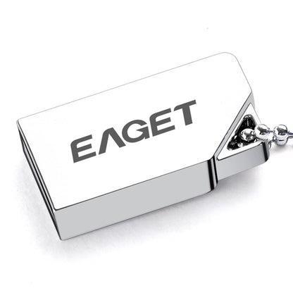 EAGET U8M 16G USB 2.0 Flash Drive Zinc Alloy Body Keychain Design USB Drive Memory Storage Stick