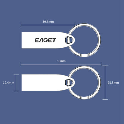 EAGET U3 32G USB 2.0 Memory Stick USB Flash Drive Portable Thumb Drive for Storage and Backup