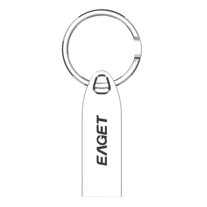 EAGET U3 8G USB Flash Drive Compact Size USB 2.0 Memory Stick with Hanging Ring for Laptop, TV, Car Audio