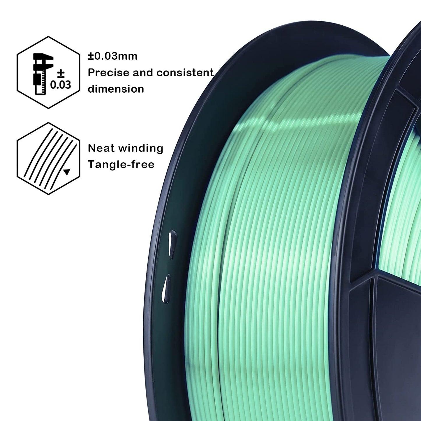 1 Roll 330m 1.75mm Diameter 3D Printer ABS Filament 3D Printing Material