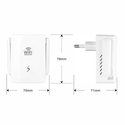 WD-R612U 300Mbps Repeater with Integrated Antenna WiFi Signal Extender Wireless Network Router Amplifier