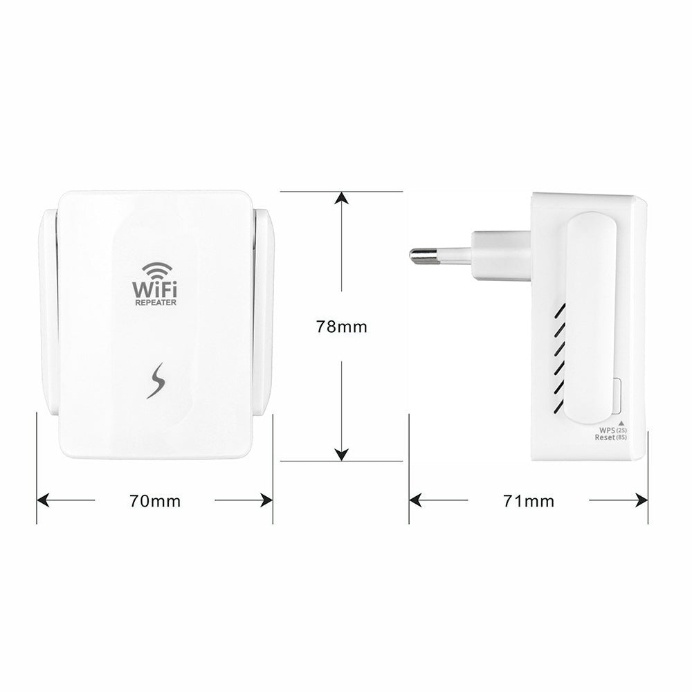 WD-R612U 300Mbps Repeater with Integrated Antenna WiFi Signal Extender Wireless Network Router Amplifier