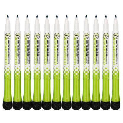 GXIN G-208 12Pcs / Set Dry Erase Markers Whiteboard Markers Ultra Fine Tip Markers for School Office Home