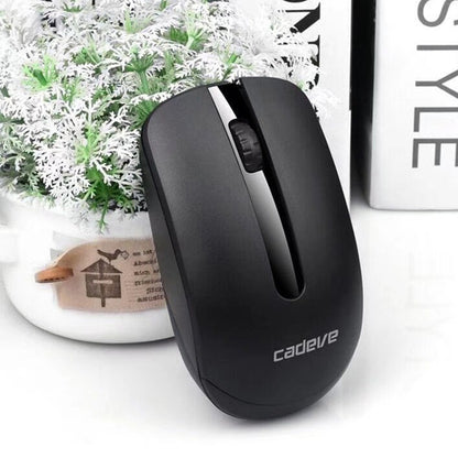 CADEVE K1 Portable 2.4G Wireless Mouse Quiet Ergonomic Computer Mice for PC Notebook Laptop