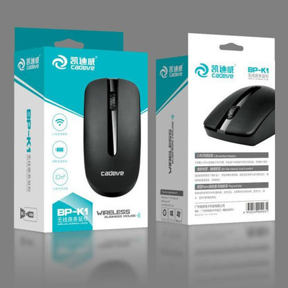 CADEVE K1 Portable 2.4G Wireless Mouse Quiet Ergonomic Computer Mice for PC Notebook Laptop