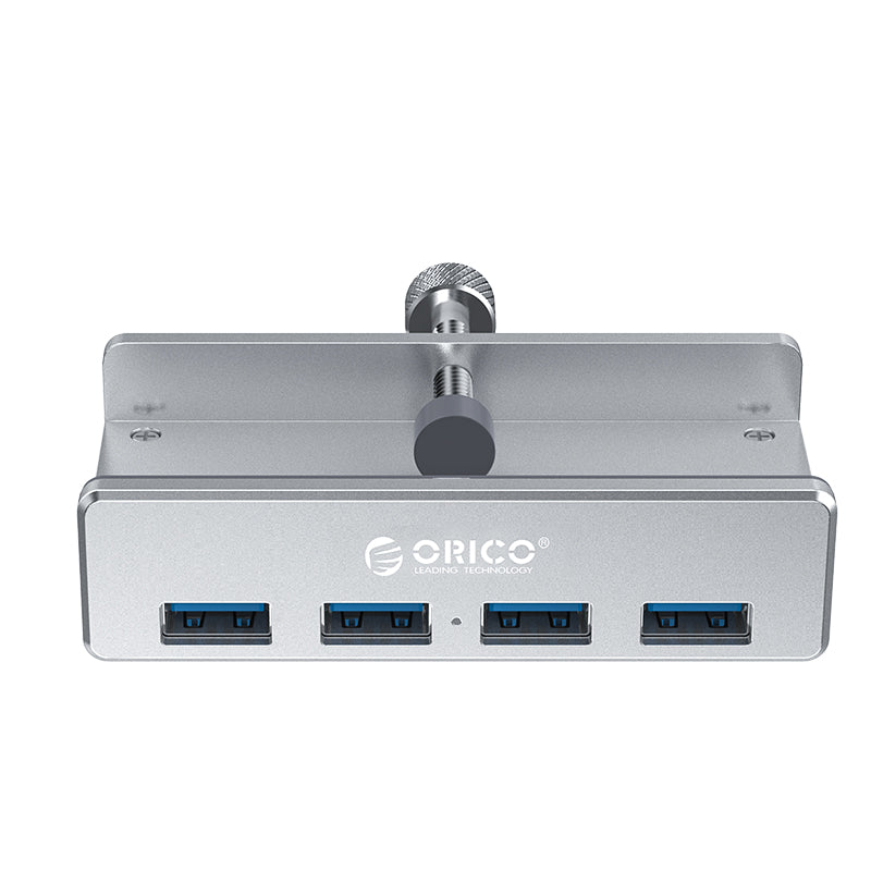 ORICO MH4PU-P Aluminum Alloy 4 Ports USB3.0 Clip-type Hub