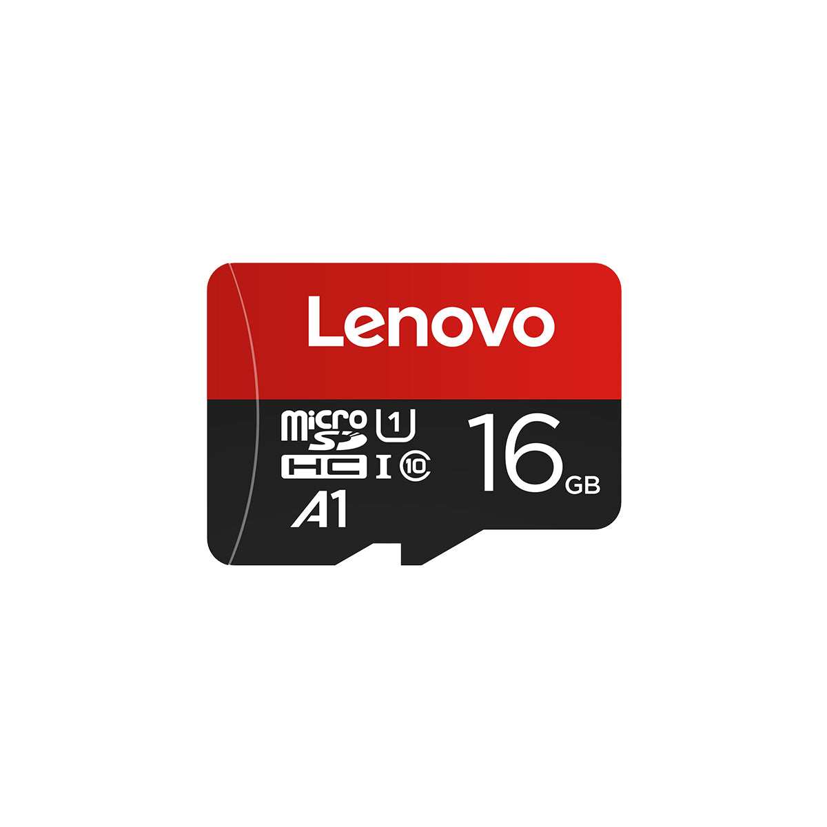 LENOVO 16GB Micro SD Card Storage Card UHS-I U1 Class 10 A1 MicroSDHC High Speed Transfer TF Card, 80MB/S Reading Speed