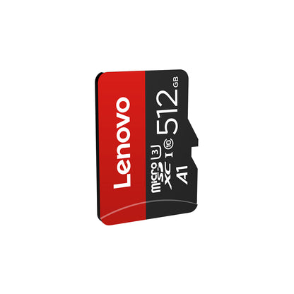 LENOVO 512GB Micro SD Card UHS-I U3 C10 A1 MicroSDXC TF Card High Speed Memory Card for Camera Phone Car DVR